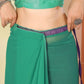 Sea Green Georgette Pedding Color Printed Ready To Wear Saree - Aalaya | Swadesiicart
