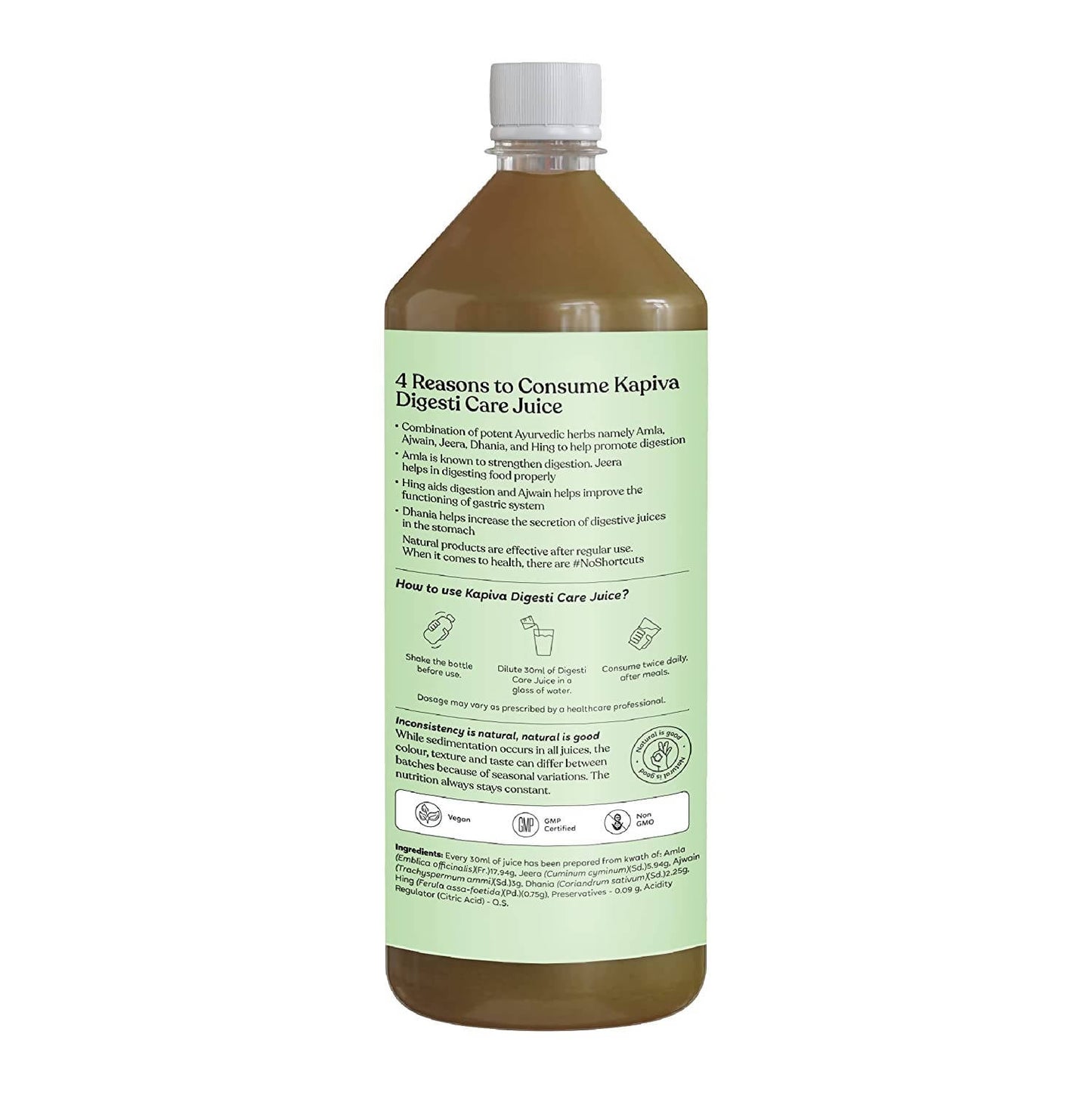Kapiva Ayurveda Digesti Care Juice | Swadesiicart