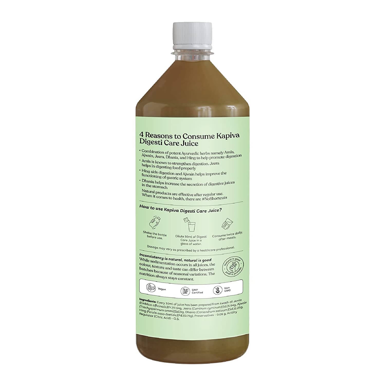 Kapiva Ayurveda Digesti Care Juice | Swadesiicart