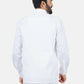 Ramraj Cotton Mens Full Sleeve Formal 100 % Cotton White Shirt | Swadesiicart