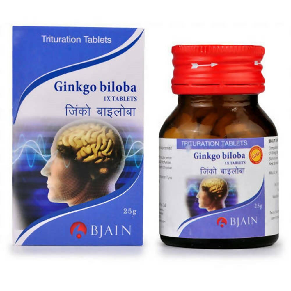Bjain Homeopathy Ginkgo Biloba Tablets | Swadesiicart