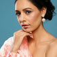 Duet Pearl Earrings- Ruby Raang | Swadesiicart