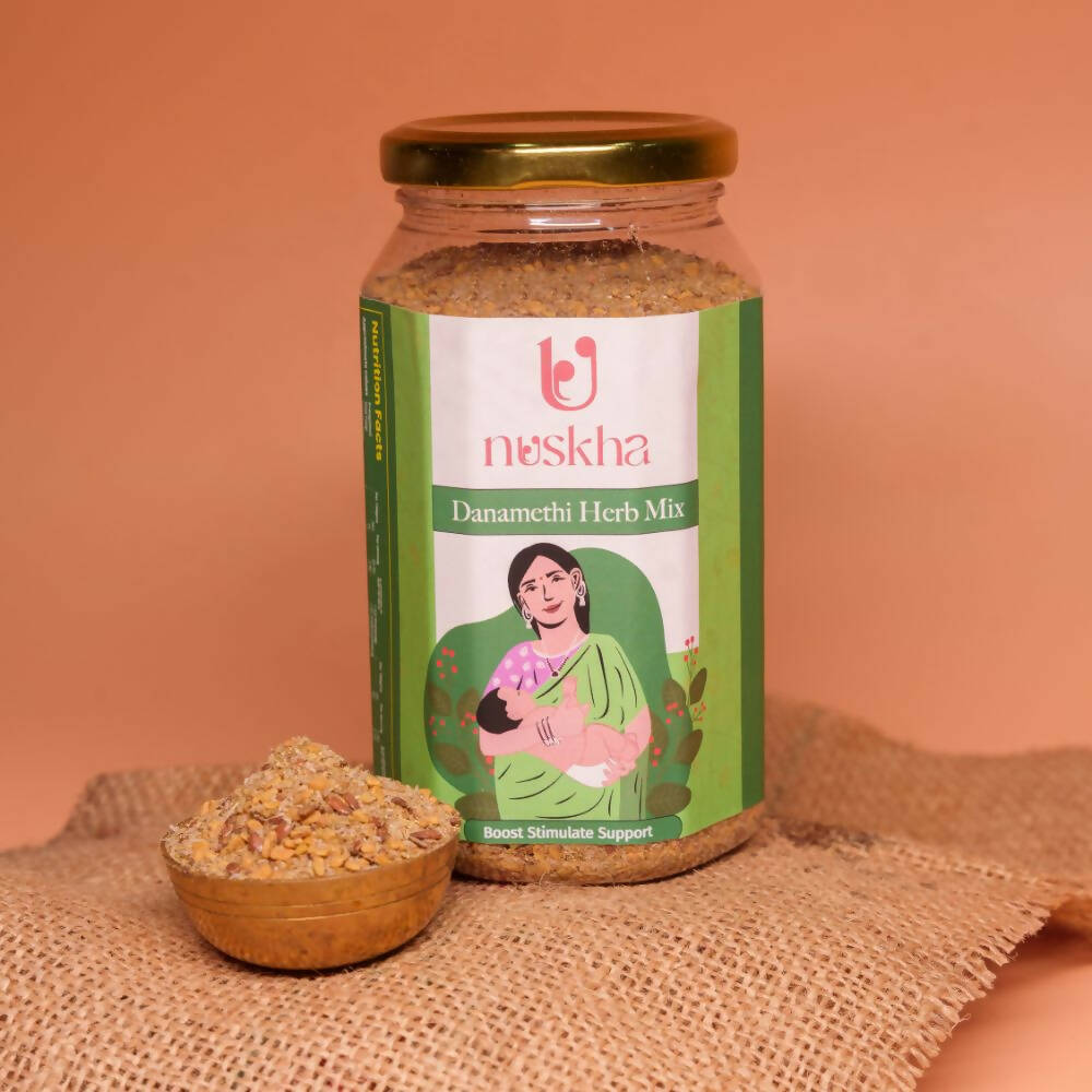 Nuskha Danamethi Herbmix (Post-Partum) | Swadesiicart