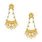 Kundan Antique Finish Chandelier Earrings - Ruby Raang | Swadesiicart