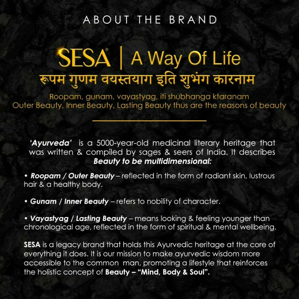 Sesa Wellness Himalayan Sj Resin - Swadesiicart