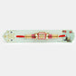 NVR Men Pink & Gold-Toned Kundan-Studded Rakhi With Roli Chawal | Swadesiicart