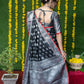 Jyoti Fashion Women's Black Soft Handloom Silk Zari Woven Saree with Blouse | Swadesiicart