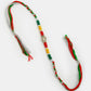 NVR Women & Men Set of 4 Multicolor Artificial stone and beads Rakhi With Roli Chawal | Swadesiicart