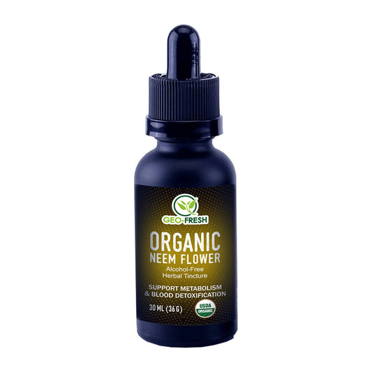 Geo-Fresh Organic Neem Flower Tincture | Swadesiicart
