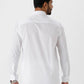 Ramraj Cotton Mens Full Sleeve White Shirt Plus Size - Luxury Cotton | Swadesiicart