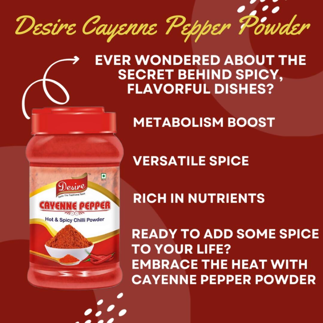 Desire Cayenne Pepper Powder - Swadesiicart
