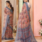 Partywear Designer Grey Kota Doriya Fancy Saree - Dyuti | Swadesiicart