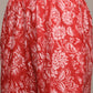 Anubhutee Red Floral Printed Pure Cotton Kurta with Trousers & With Dupatta | Swadesiicart