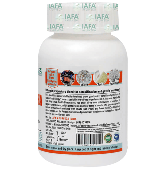 Iafa Ayuveda Aam Visha Balance Tablets | Swadesiicart