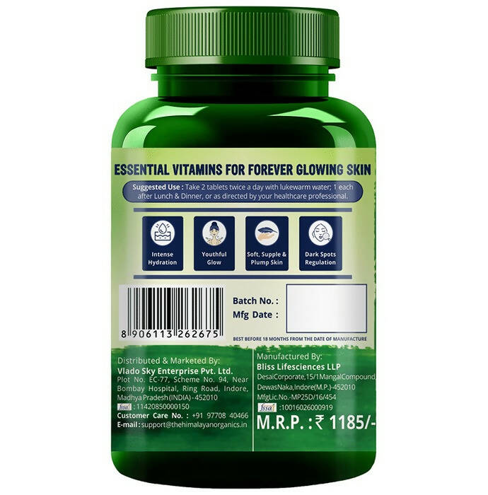 Himalayan Organics Skin Vitamin Tablets - Swadesiicart