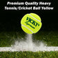 Vicky Supreme Yellow Tennis/Cricket Ball Heavy Multipurposeful Design & Durable Rubber Built - Swadesiicart
