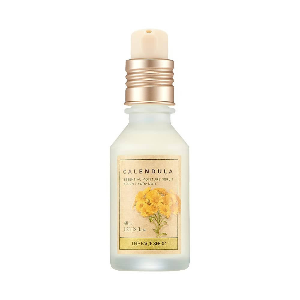 The Face Shop Calendula Essential Moisture Serum - Korean Skincare | Swadesiicart