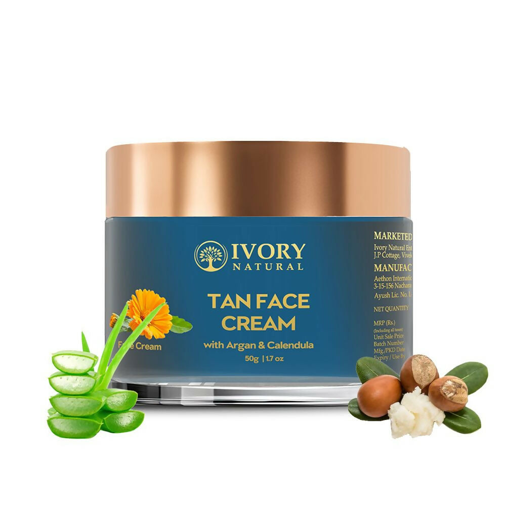 Ivory Natural Tan Face Cream For Sun Tan Protection | Swadesiicart