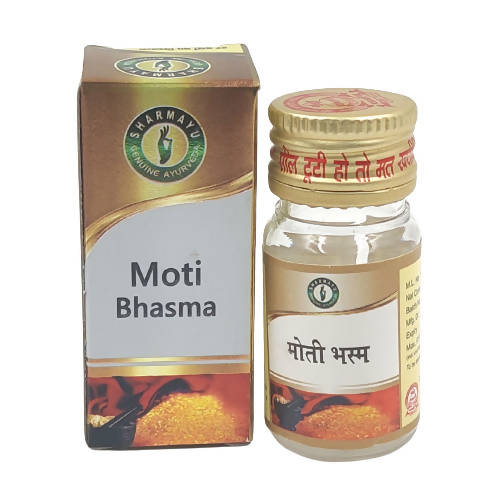 Sharmayu Ayurveda Moti Bhasma | Swadesiicart