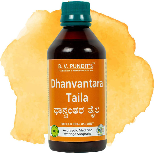 B V Pundit's Dhanvantara Taila | Swadesiicart