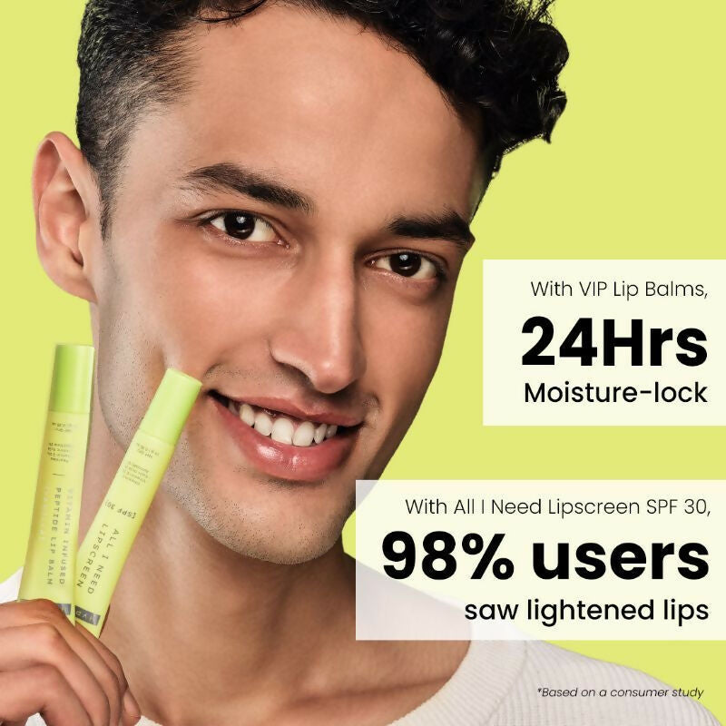 Hyphen By Kriti Sanon Juicy Lips Or Nothing Lip Care Combo For Dry & Chapped Lips, Hydrates & Moisturizes | Swadesiicart
