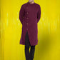 Even Apparels Pure Cotton Maroon Asymetrical Kurta - Maroon | Swadesiicart