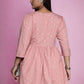 Ahalyaa Women's Traditional wear Tunic - Pink | Swadesiicart