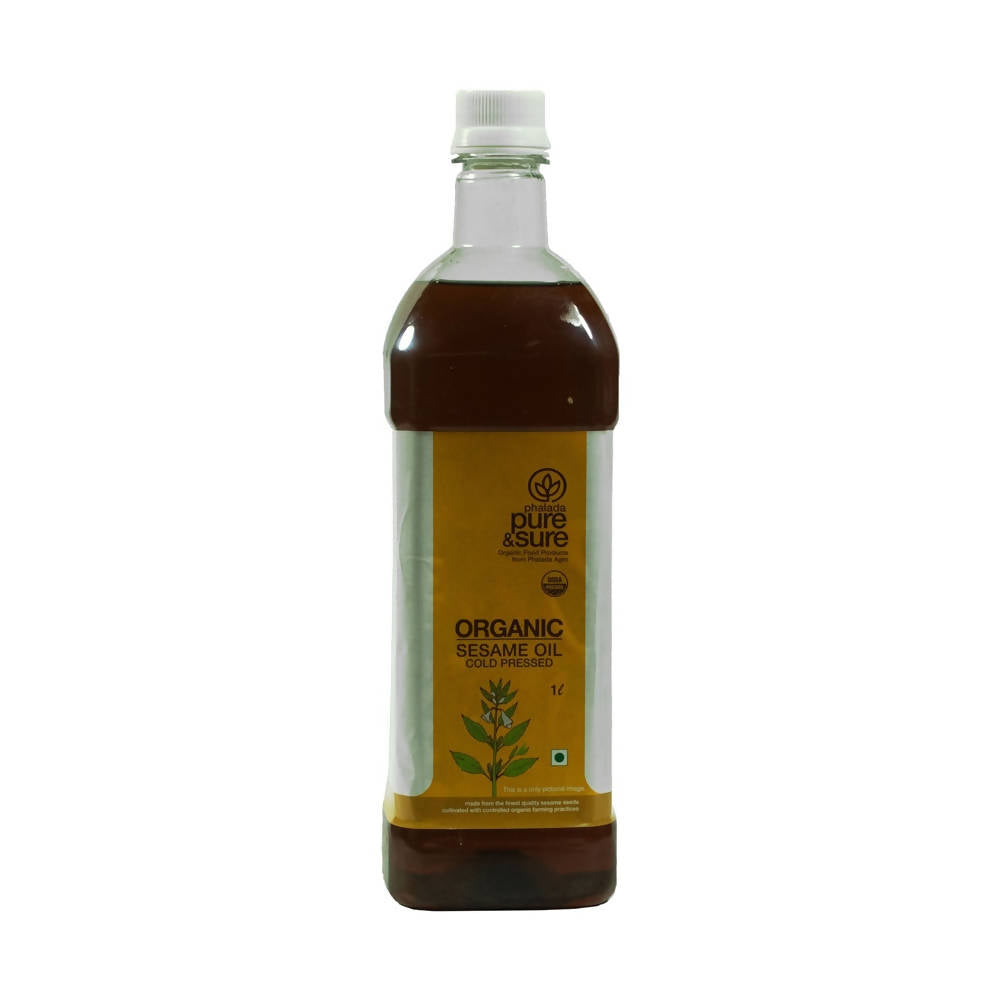 Pure & Sure Organic Cold Pressed Sesame Oil - Swadesiicart