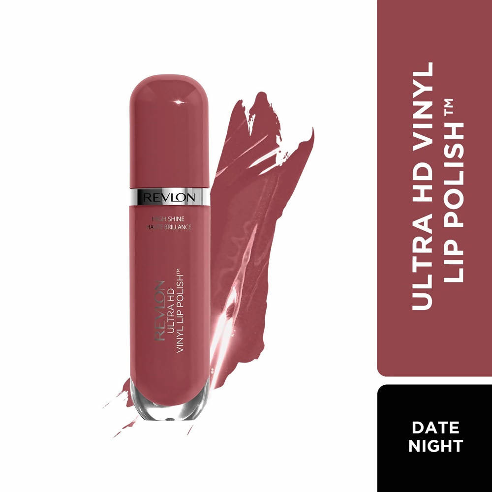 Revlon High Shine Haute Brillance Ultra Hd Vinyl Lip Polish - Date Night - Swadesiicart