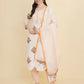 Designer Stylish white cotton Stitched Suit With Dupatta - Tanisha | Swadesiicart