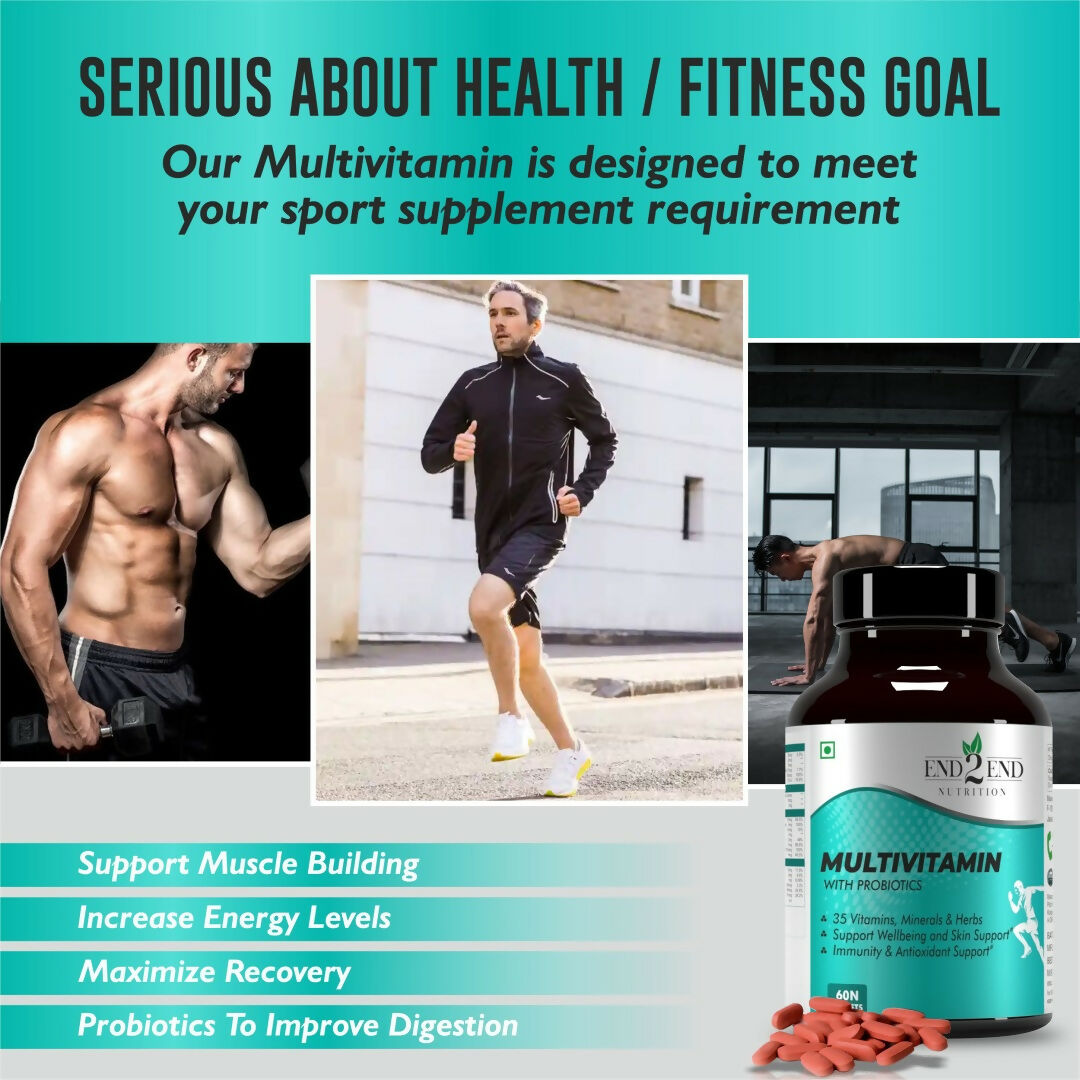 End2End Nutrition Multivitamin Tablets | Swadesiicart