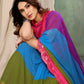 Aafreen Partywear Designer Multi Georgette Fancy Saree