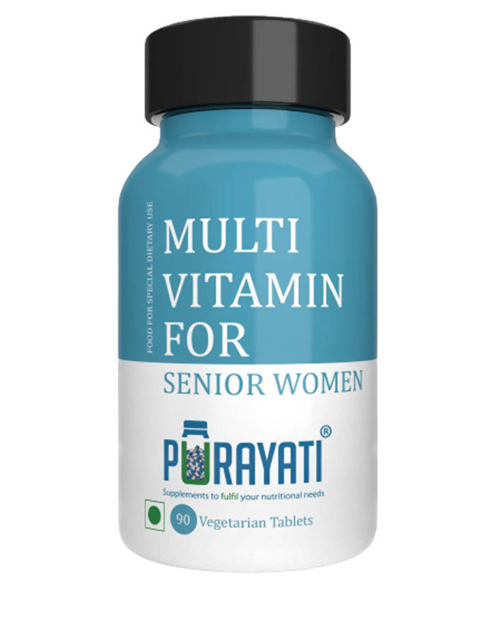 Purayati Multivitamin Tablets for Senior Women | Swadesiicart