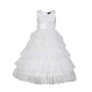 Asmaani Baby Girl's White Colour Fancy Dress (AS-DRESS-22110)