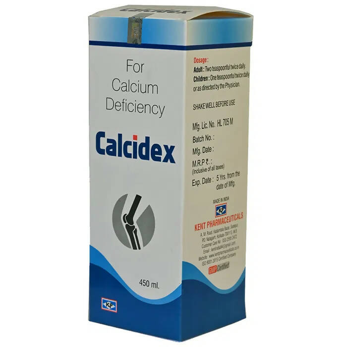 Kent Pharma Calcidex Syrup | Swadesiicart