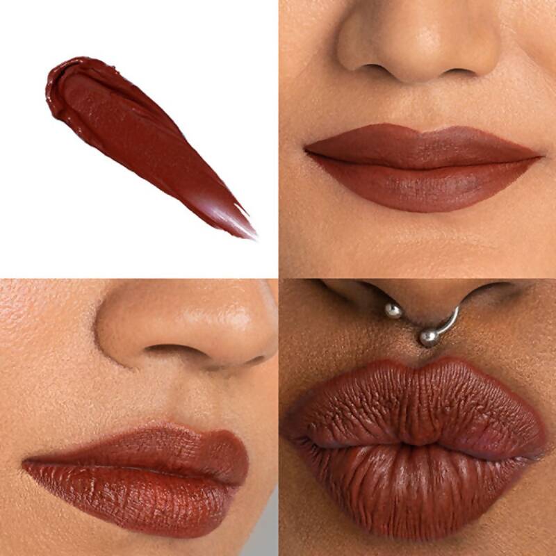 LoveChild By Masaba Gupta Mamma Mia Lush-Matte Lip Creme - Kapi Martini | Swadesiicart