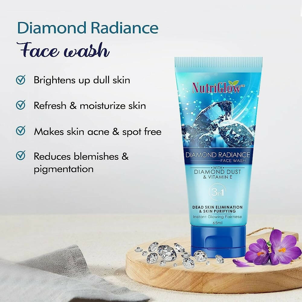 NutriGlow Diamond Radiance Face Wash - Swadesiicart