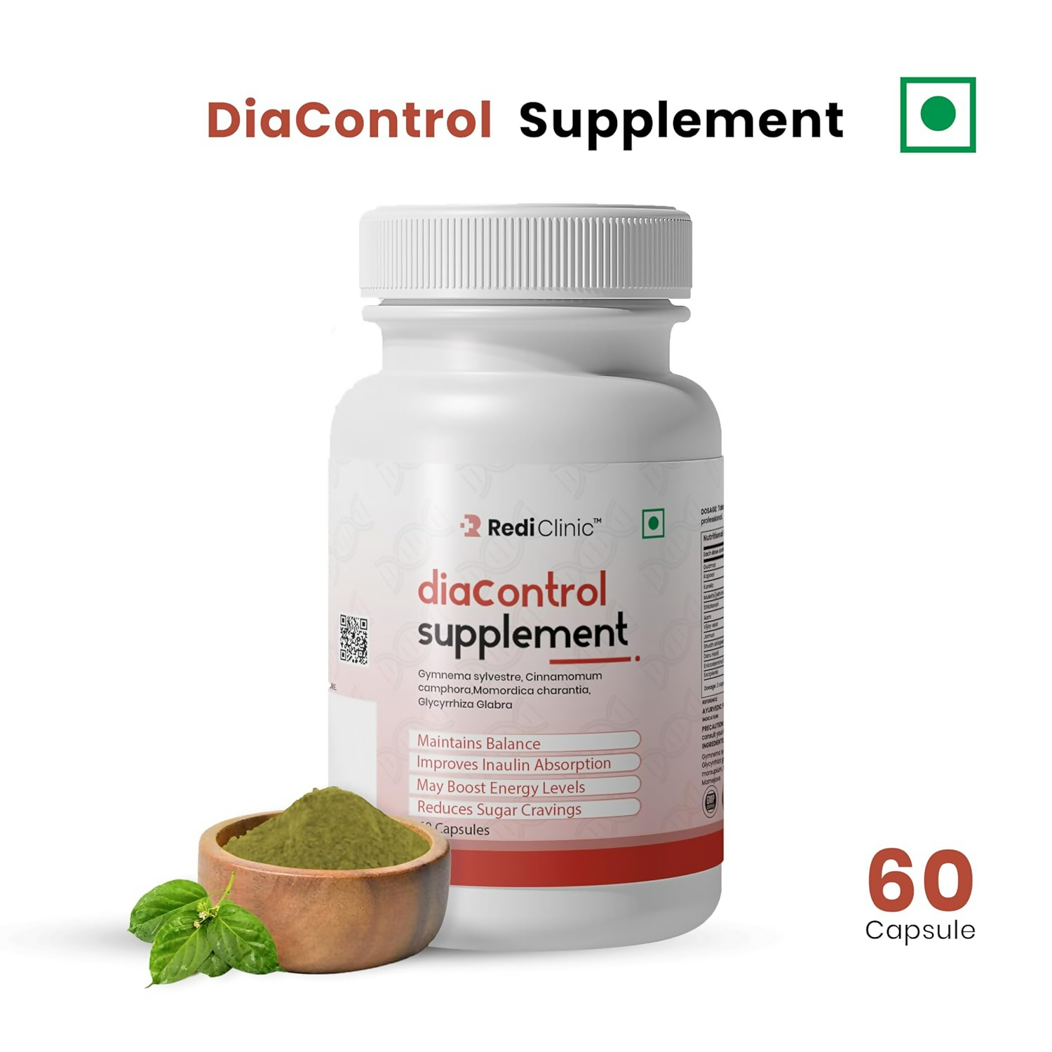 Redi Clinic Diacontrol Capsules | Swadesiicart
