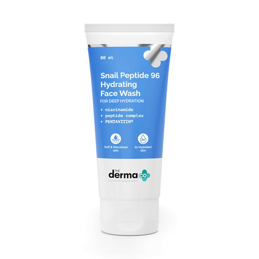 The Derma Co Snail Peptide 96 Hydrating Face Wash - Swadesiicart