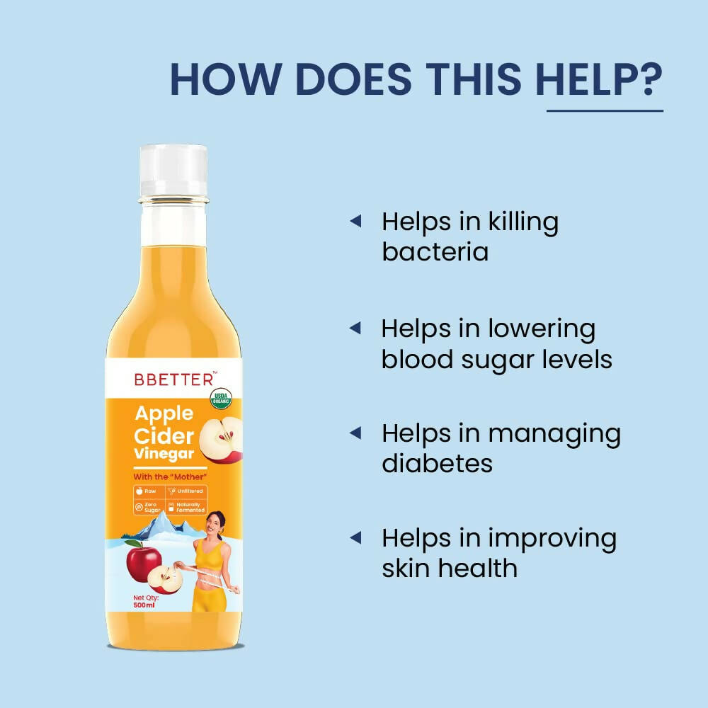 BBETTER Apple Cider Vinegar - Swadesiicart