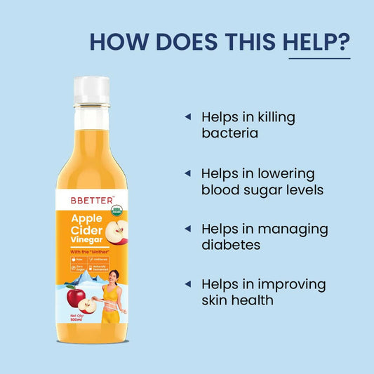 BBETTER Apple Cider Vinegar - Swadesiicart