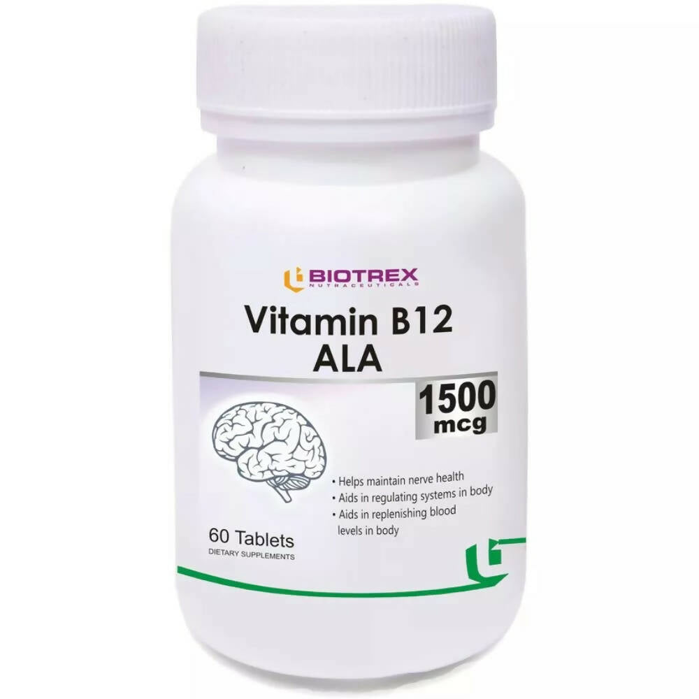 Biotrex Vitamin B12 Ala 1500mg Tablets | Swadesiicart