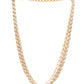 Layered Pearl Neckpiece (Gold) - Ruby Raang | Swadesiicart