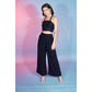 Navy Georgette Sequence With Thread Designer Co-Ord Set - Flory - Swadesiicart