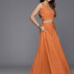 Ahalyaa women's wear Traditional wear lehenga choli - Orange | Swadesiicart