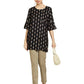 Anubhutee Women's Black Straight Kurti | Swadesiicart