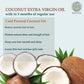 Buddha Natural Cold Pressed Virgin Coconut Oil - For Skin, Hair And Baby Care Hair Oil - Swadesiicart