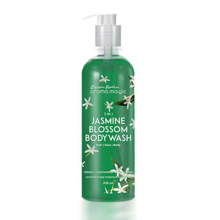 Blossom Kochhar Aroma Magic 3-in-1 Jasmine Blossom Body Wash | Aromatherapy Body Wash for Relaxation & Soft Skin - Blossom Kochhar Aroma Magic
