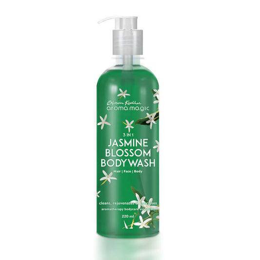 Blossom Kochhar Aroma Magic 3-in-1 Jasmine Blossom Body Wash | Aromatherapy Body Wash for Relaxation & Soft Skin - Blossom Kochhar Aroma Magic