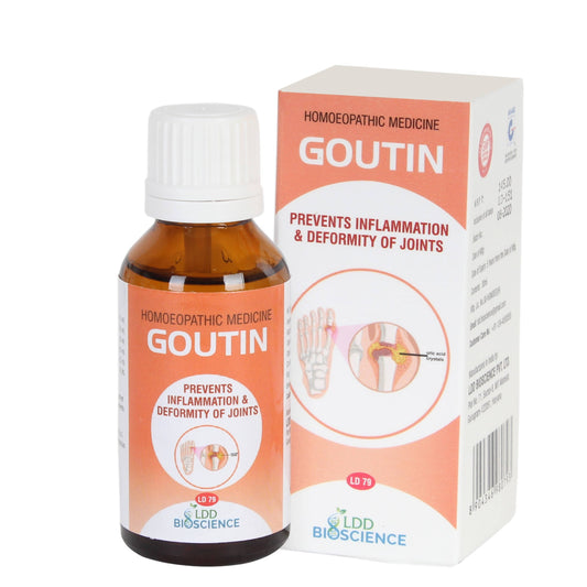 LDD Bioscience Homeopathy Goutin Drops | Swadesiicart
